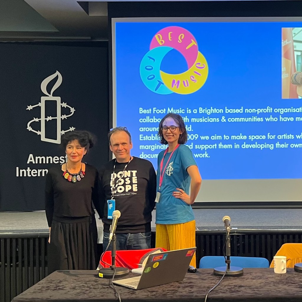 Music as Activism, Amnesty International UK Student Conference&nbsp;2023
